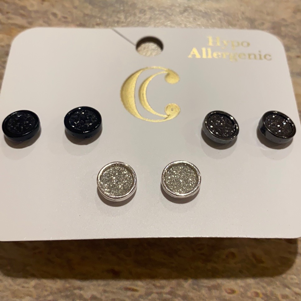 New Sparkly Earring Trio